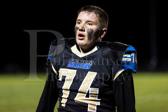 Rockford Christian Varsity Football vs Oregon 10-20-2023 Senior Night-2498