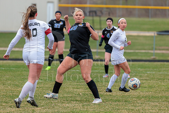 Rockford Christian Girls Varsity Soccer vs Auburn 4-1-2025-0330