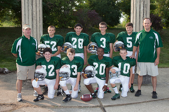 Jr. Titans 8th Grade 2013 Football Team-0125