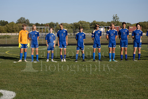 Rockford Christian Boys Varsity Soccer vs Oregon 10-2-2024-0013