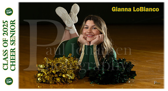 Boylan Senioe Cheer Banner Gianna LoBianco