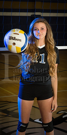 Rockford Chrisitian Girls Varsity Seniors Volleyball Fall 2018-0913