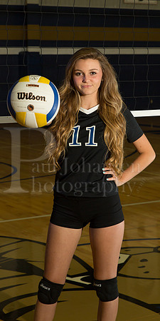 Rockford Chrisitian Girls Varsity Seniors Volleyball Fall 2018-0916