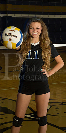 Rockford Chrisitian Girls Varsity Seniors Volleyball Fall 2018-0918