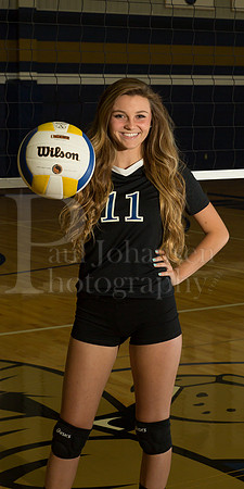 Rockford Chrisitian Girls Varsity Seniors Volleyball Fall 2018-0919