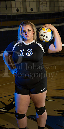 Rockford Chrisitian Girls Varsity Seniors Volleyball Fall 2018-0928