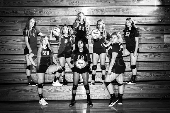 Rockford Chrisitian Girls Varsity Seniors Volleyball Fall 2018-0956-2