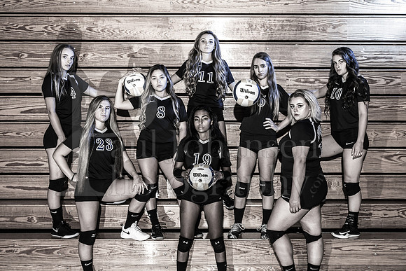 Rockford Chrisitian Girls Varsity Seniors Volleyball Fall 2018-0958-2