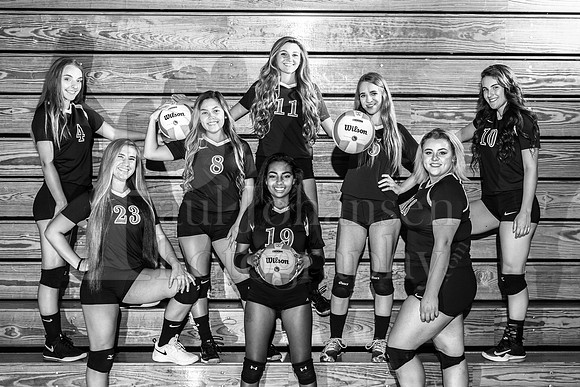 Rockford Chrisitian Girls Varsity Seniors Volleyball Fall 2018-0962-2