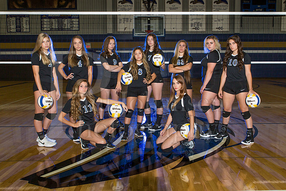 RC Girls Varsity Volleyball Team Fall 2018-0862