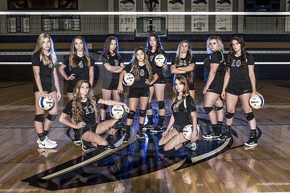 RC Girls Varsity Volleyball Team Fall 2018-0862-2