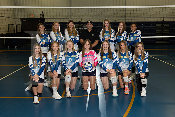 RC Middle School 8th Grade Volleyball Fall 2024-0223
