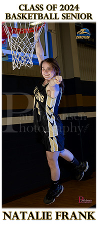 RC Winter Senior Banner Girls Basketball Natalie Frank