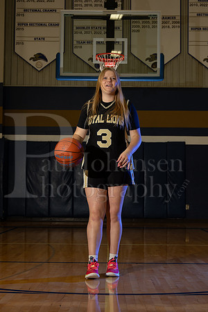Rockford Christian Girls Basketball Seniors Banners Winter 2023-0102