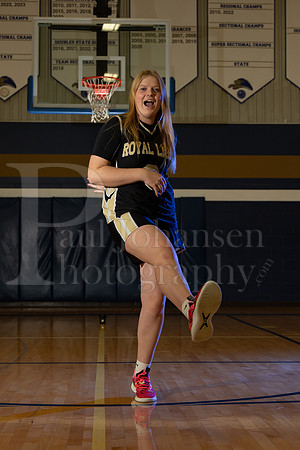 Rockford Christian Girls Basketball Seniors Banners Winter 2023-0106