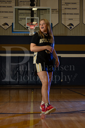 Rockford Christian Girls Basketball Seniors Banners Winter 2023-0107