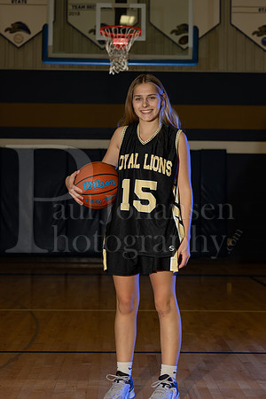 Rockford Christian Girls Basketball Seniors Banners Winter 2023-0209