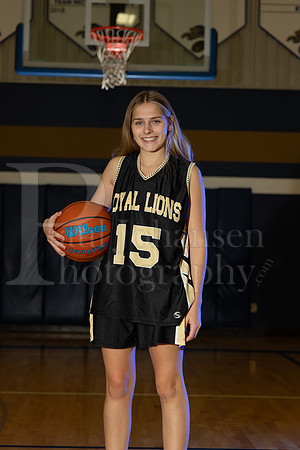 Rockford Christian Girls Basketball Seniors Banners Winter 2023-0211
