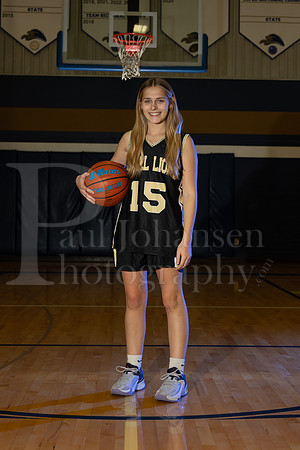 Rockford Christian Girls Basketball Seniors Banners Winter 2023-0215