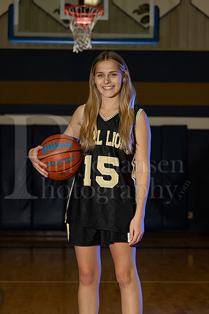 Rockford Christian Girls Basketball Seniors Banners Winter 2023-0214