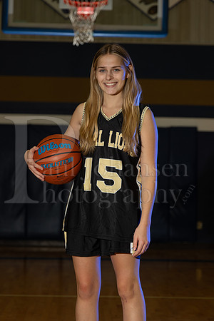 Rockford Christian Girls Basketball Seniors Banners Winter 2023-0218