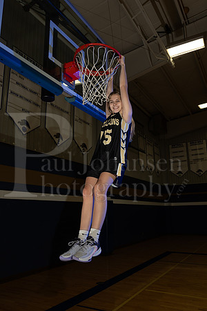 Rockford Christian Girls Basketball Seniors Banners Winter 2023-0228
