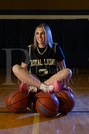 Rockford Christian Girls Basketball Seniors Banners Winter 2023-0304