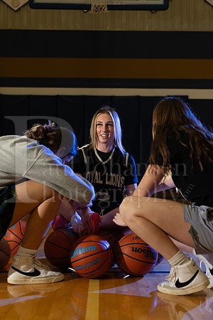 Rockford Christian Girls Basketball Seniors Banners Winter 2023-0305