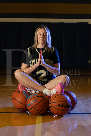 Rockford Christian Girls Basketball Seniors Banners Winter 2023-0307