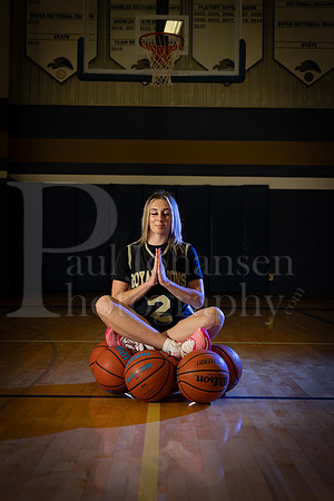 Rockford Christian Girls Basketball Seniors Banners Winter 2023-0308