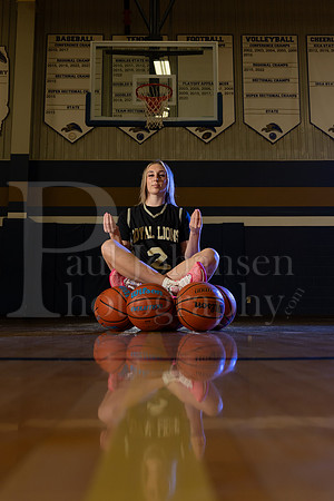 Rockford Christian Girls Basketball Seniors Banners Winter 2023-0313