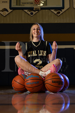 Rockford Christian Girls Basketball Seniors Banners Winter 2023-0315