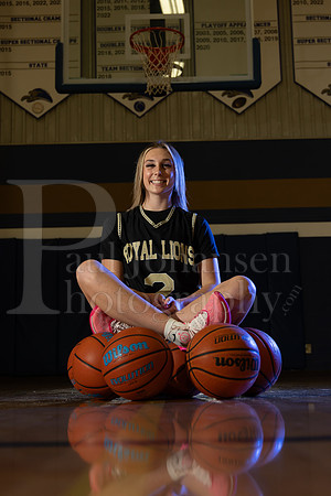 Rockford Christian Girls Basketball Seniors Banners Winter 2023-0322