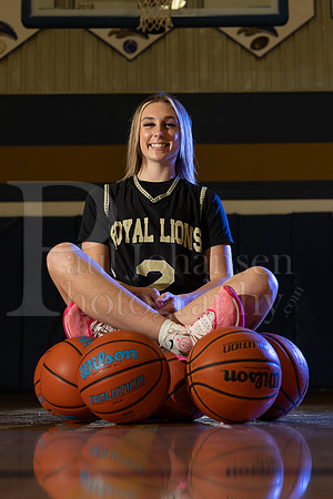 Rockford Christian Girls Basketball Seniors Banners Winter 2023-0325