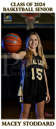 RC Winter Senior Banner Girls Basketball Macey Stoddard