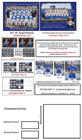 RC Sports Fall 2018 Order Form Page 2