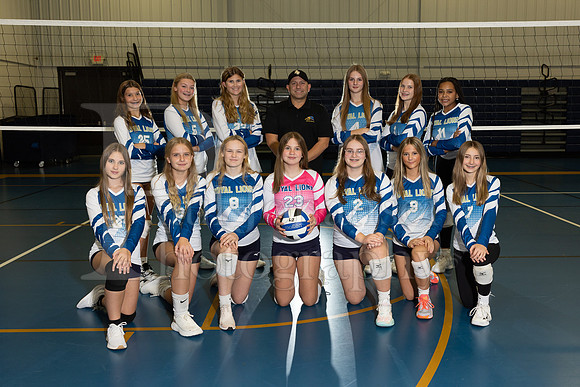 RC Middle School 8th Grade Volleyball Fall 2024-0221