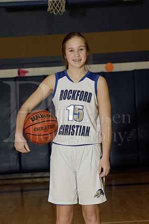 RC Middle School Girls 8th Basketball Winter 2018-0307