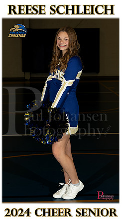 RC Fall Senior Banner Cheer Reese Schleich