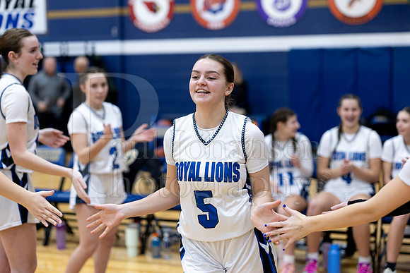 Rockford Christian Girls Varsity Basketball vs Lutheran 1-13-2025-0045