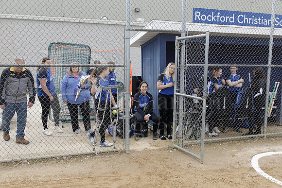 Rockford Christian Girls Varsity Softball Spring 2019-0148
