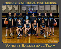 Rockford Christian Varsity Boys Basketball Team and Individuals Picture Gallery  Winter 2023