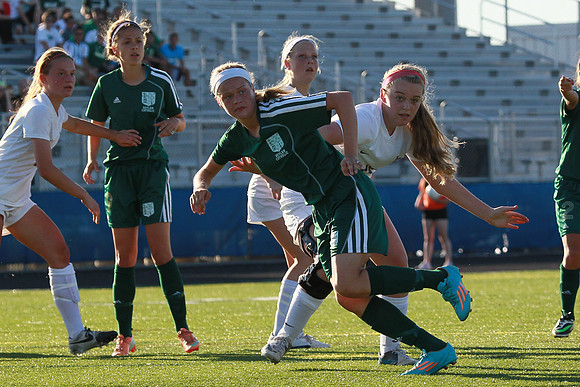 Boylan Girls Varsity Soccer vs Lk Forest SuperSectional 6-3-2014-1836