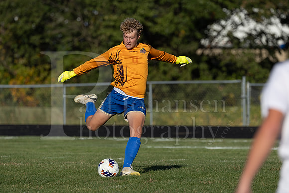 Rockford Christian Boys Varsity Soccer vs Oregon 10-2-2024-0093