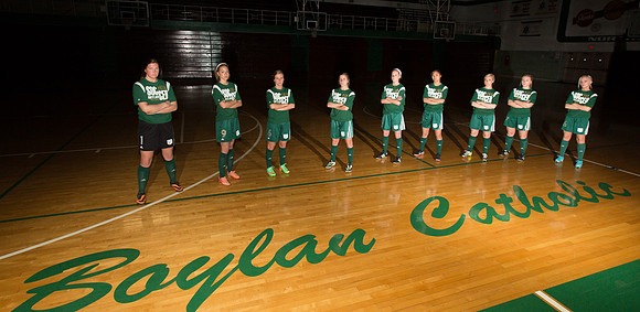 Boylan Varsity Girls Soccer Seniors 4-21-2014-1679-2
