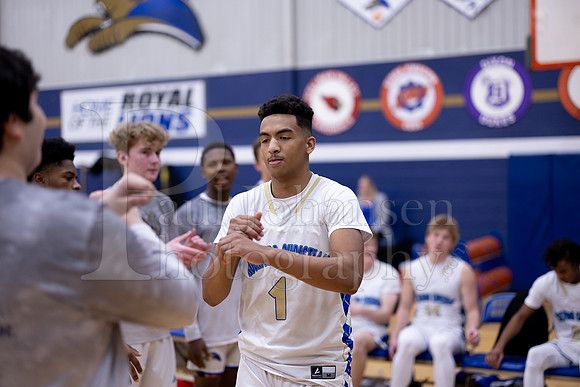 Rockford Christian Boys Varsity Basketball vs Oregon 1-5-2024-0013