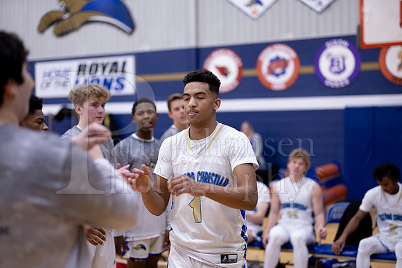 Rockford Christian Boys Varsity Basketball vs Oregon 1-5-2024-0012