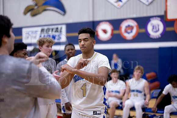 Rockford Christian Boys Varsity Basketball vs Oregon 1-5-2024-0014