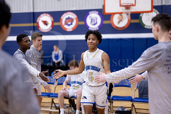 Rockford Christian Boys Varsity Basketball vs Oregon 1-5-2024-0025