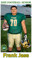 Boylan Football Senior 2025 Frank Jass